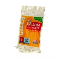 GIZEH Slim Filter - 6mm - 120Stk.