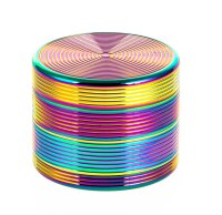 Pollinator Grinder - Riffel - D:50mm H:45mm - Regenbogen