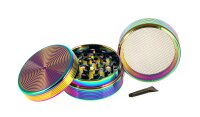 Pollinator Grinder - Riffel - D:50mm H:45mm - Regenbogen