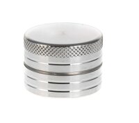 Alugrinder 2 tlg. H:20mm D:30mm - Silber