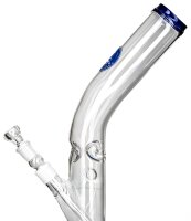 Heisenberg Glasbong 18,8er - Slick Rick - H:38cm  D:55mm WS:3,2mm - ICE