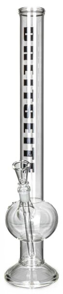 Glasbong "Breitseite" - mit Bowl H:550mm NS:18,8mm