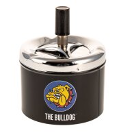 Schleuder Aschenbecher "Bulldog" D:10cm - Schwarz