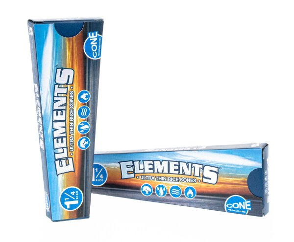 Elements Ultra Thin Rice Cones - 1 1/4  - 6 Stk.
