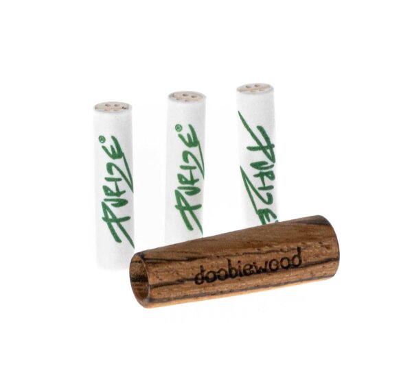 Doobiewood SLIM 6mm Set - Zebrawood