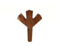 Jointhalter "Trident" Holz 3-Fach Adapter L:8,5cm