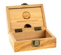 Raw Holzbox mit Logo 120x56x85 mm