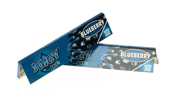 Juicy Jay´s - King Size Slim - Blueberry - 32 Blättchen