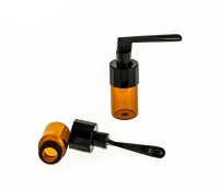 Pulverflasche mit Löffel H:3,8cm (außen am...