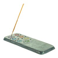 Räucherstäbchenhalter - Stone Chakrablumen -...