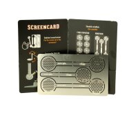 Scorpio Screencard Edelstahlsiebe - Premium - 3x 18mm - Hängesiebe