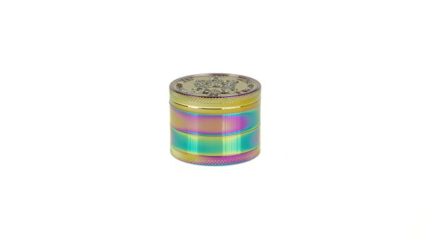 Grace Glass Amsterdam Pollinator Grinder - Ganesha - Rainbow - D:50mm