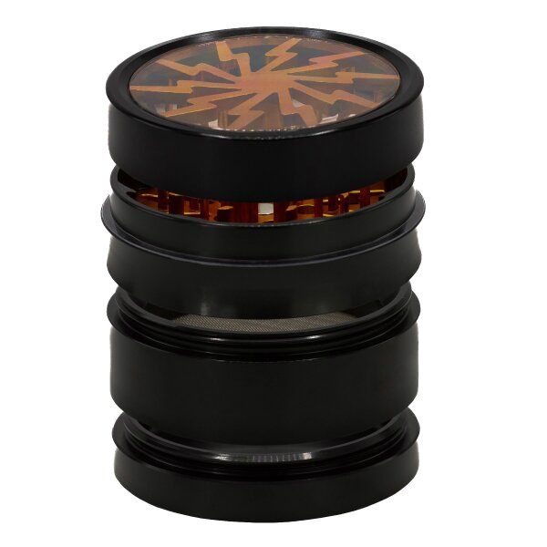 Amsterdam Pollinator Grinder - Lightning Window (Sichtfenster) - D:63mm - versch. Farben