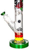 Grace Glass Glasbong - Hammer Series Heavy Rasta Death -...