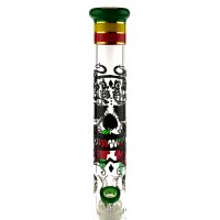 Grace Glass Glasbong - Hammer Series Heavy Rasta Death - 29,2er/18,8er H:48cm D:51mm