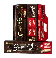 Smoking Brown - unbleached - King Size Slim - 33...