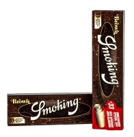 Smoking Brown - unbleached - King Size Slim - 33...