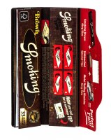 Smoking Brown - unbleached - King Size Slim - 33 Blättchen + 34 Filtertips