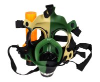 Acrylbong Gasmaske Dreamliner  - Camouflage - D:3,6cm/2,0cm