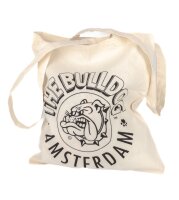 Baumwolltragetasche / Beutel "The Bulldog" - Beige