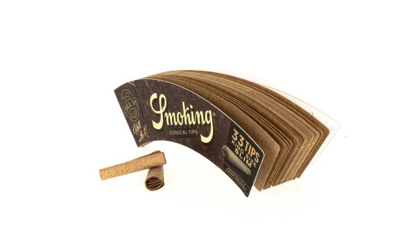 Smoking Brown Conical Filtertips 33stk.