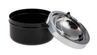 Aschenbecher / Kippaschenbecher Farbe: Schwarz D:11,0cm