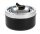 Aschenbecher / Kippaschenbecher Farbe: Schwarz D:11,0cm