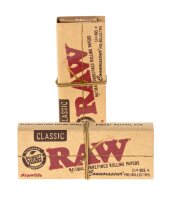RAW Classic Connoisseur -  unbleached - 1 1/4 - 50...