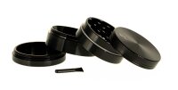 Black Leaf - Alugrinder + Pollinator/Sieb 4tlg. D: 50mm...
