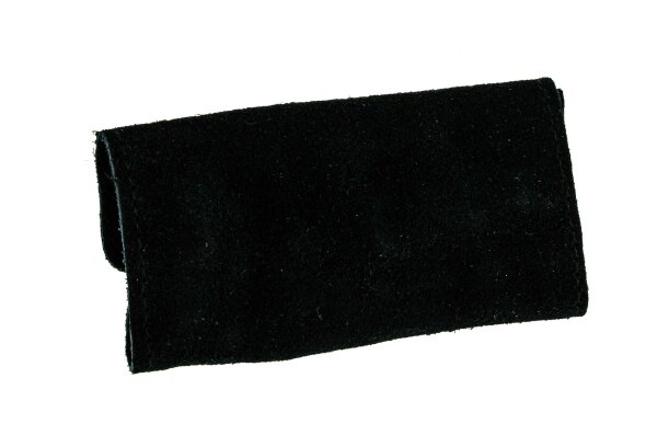 Nasen Set "Achat" in Lederetui m. goldfarbenem Besteck