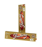 Smoking Gold - King Size Slim - 33 Blättchen