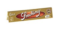 Smoking Gold - King Size Slim - 33 Blättchen