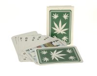 Kartenspiel - "Cannabis Leaf"