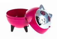 Angelo Klappaschenbecher "Katze" - Pink - D:9,0cm