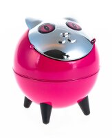 Angelo Klappaschenbecher "Katze" - Pink - D:9,0cm