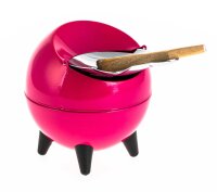 Angelo Klappaschenbecher "Katze" - Pink - D:9,0cm