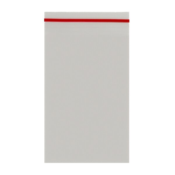 Tütchen 40x60mm - 50µ - Roter Zip