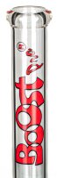 Boost Pro Glasbong 18,8er - Beaker Red - H:44cm D:50mm WS:5mm - ICE