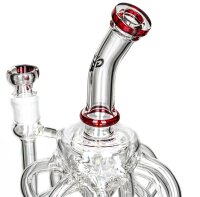 Grace Glass Glasbong - Ultra Recycler Red 18,8er H:32cm...
