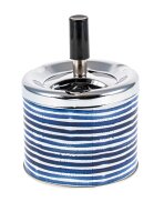 Angelo - Schleuderaschenbecher "Blaue Streifen"...