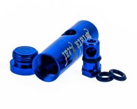 Portionierer Sniff Bottle "Black Leaf" Aubergine