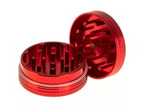 Black Leaf Alugrinder D:50mm Farbe: Rot