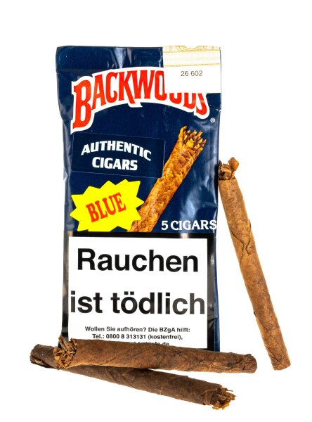 Backwoods Zigarren - Blue (Vanille) - 5stk.