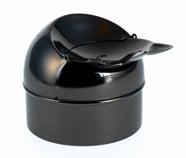 Angelo Klappaschenbecher "Katze Groß" - Anthrazit - D:9,0cm