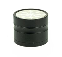 Thorinder Mini - Pollinator/Sieb Grinder H:42mm D:50mm - Farbe: Schwarz/Grün