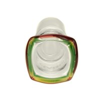 Plaisir Glaskopf 18,8er "Rasta" Mittel/Eckig