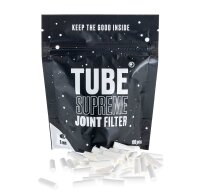 Tube Filter - Natural - 6mm - 100 Stück