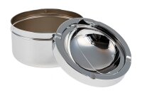 Aschenbecher / Kippaschenbecher Farbe: Chrom - D:11,0cm