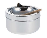 Aschenbecher / Kippaschenbecher Farbe: Chrom - D:11,0cm