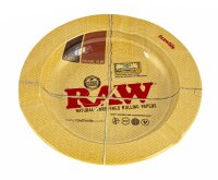 Raw Aschenbecher aus Metall mit Magnet